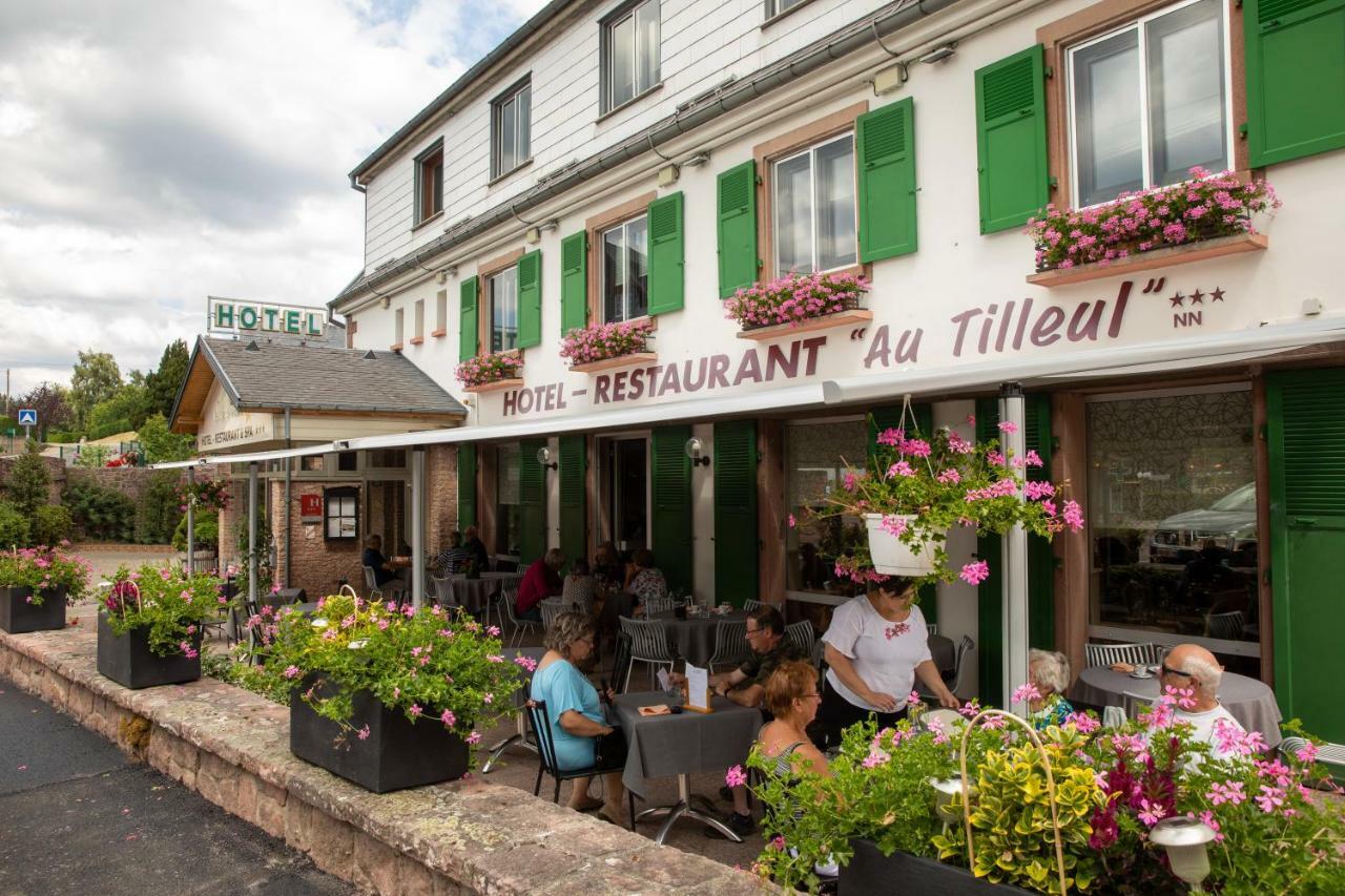 Hotel Restaurant Et Spa Au Tilleul Labaroche Exterior foto